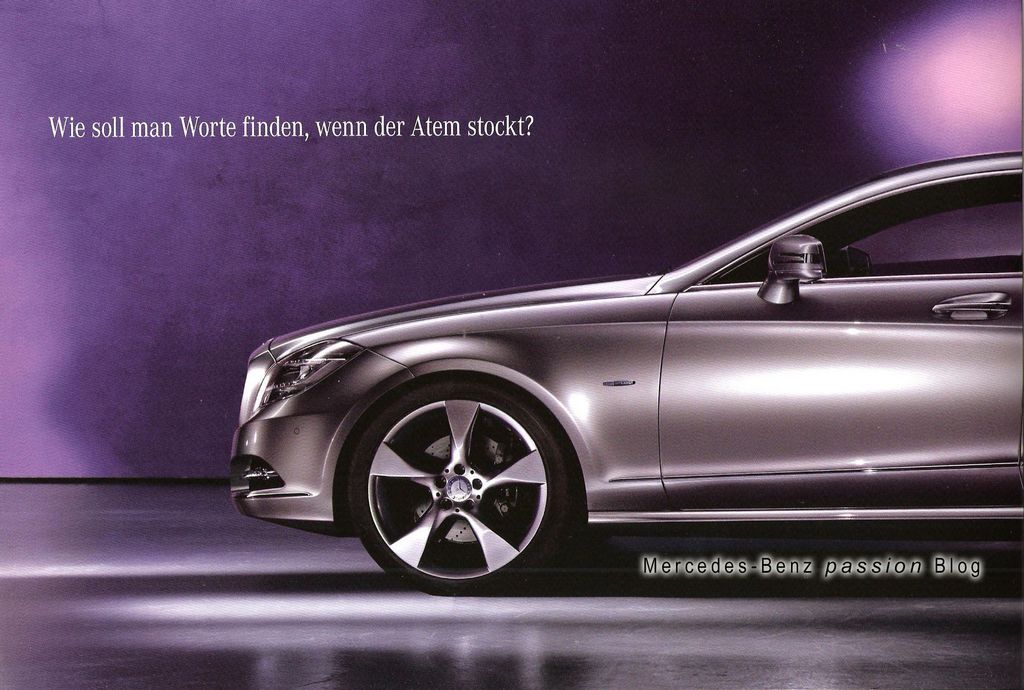 New MercedesBenz CLS 2011 Brochure