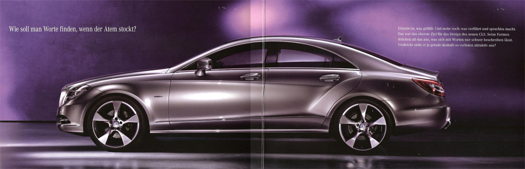 thumbs cls218 seitlicheansicht New Mercedes Benz CLS 2011 Brochure
