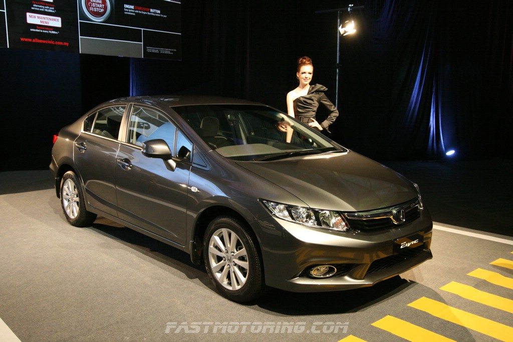 Launching of new honda civic in malaysia