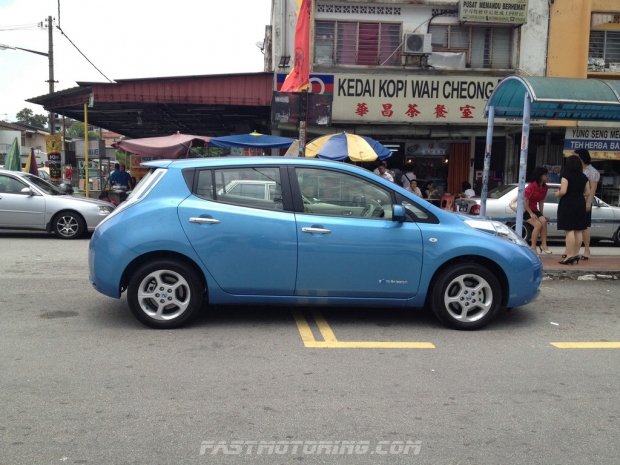 Nissan Leaf Pilot Test Spotted in PJ