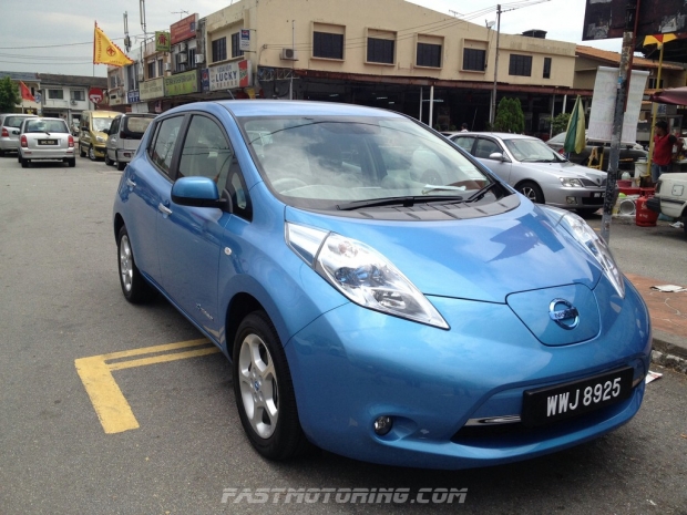 Nissan Leaf Pilot Test Spotted in PJ