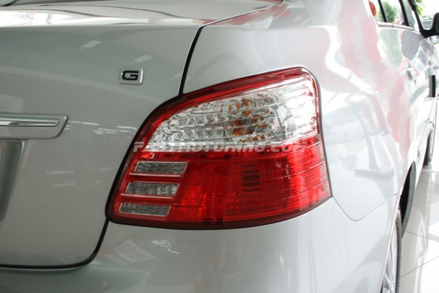 2010 Toyota Vios G Facelift rear lights 2010 Toyota Vios G Facelift rear lights