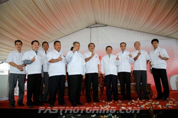Honda Malaysia Factory Expansion Line No.2 Stone Laying Ceremony Honda Malaysia Factory Expansion Line No.2 Stone Laying Ceremony