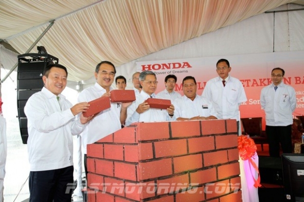 Honda Malaysia Factory Expansion Line No.2 Stone Laying Ceremony Honda Malaysia Factory Expansion Line No.2 Stone Laying Ceremony