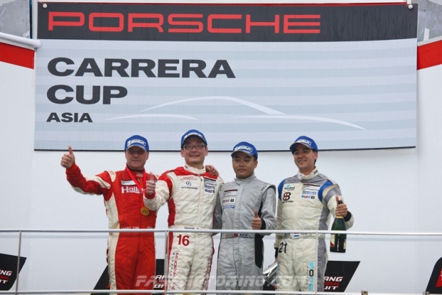 PCCA Round 8 Podium 2012