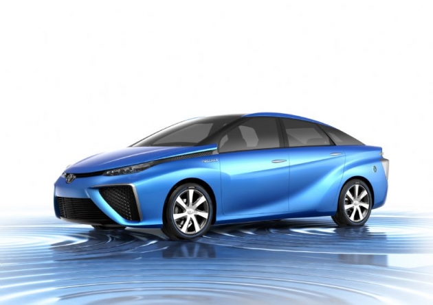 Toyota FCV Concept - hydrogen power for the future. Toyota FCV Concept - hydrogen power for the future.