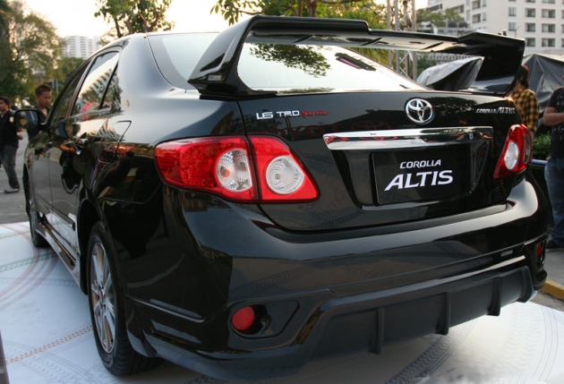 Toyota Altis TRD Spoiler