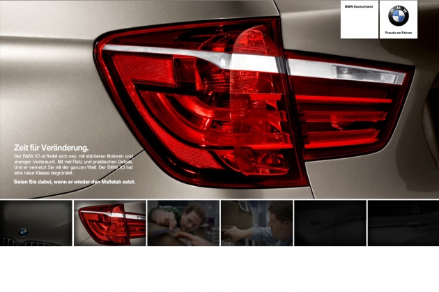 2124  630xfloat=center 2011 bmw x3 suv teasers 2 BMW X3 2011 Teaser on BMW website