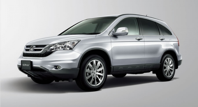 Honda CR-V Malaysia Facelift Japan 2010 2