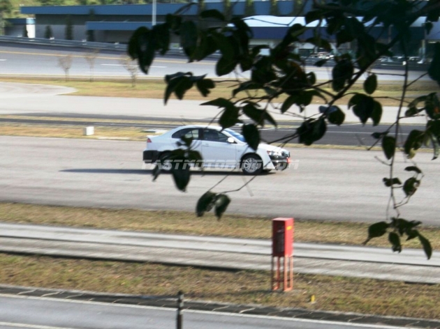 Proton Inspira Spyshot at Test Track