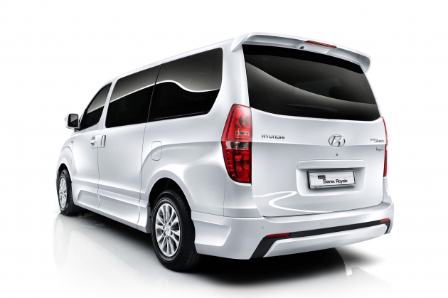 8123  630xfloat= gsr fl exterior rear view New Hyundai Grand Starex Royale 2011