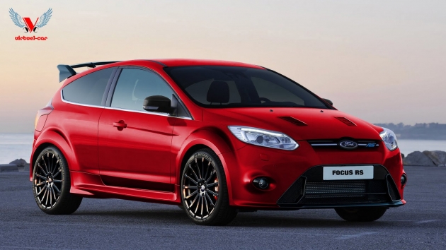 2014 Ford Focus RS Red (Rendering) 2014 Ford Focus RS Red (Rendering)