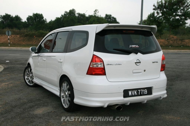 Nissan grand livina test drive review #8