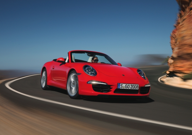 2012 Porsche 911 Carrera Cabriolet