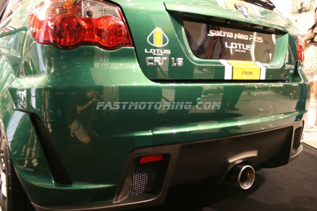 Satria Neo CPS R3 Rear Exhaust