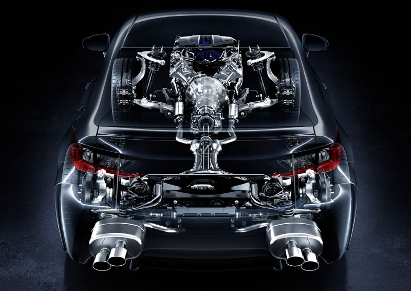 lexus rc f remote control car