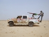 Toyota Hilux at War field
