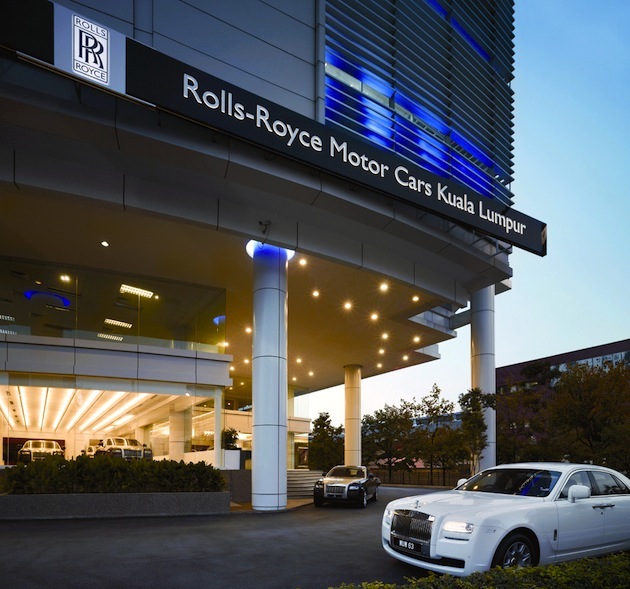 rolls royce opens its first showroom in kl Rolls Royce Motor Cars First Showroom in Malaysia