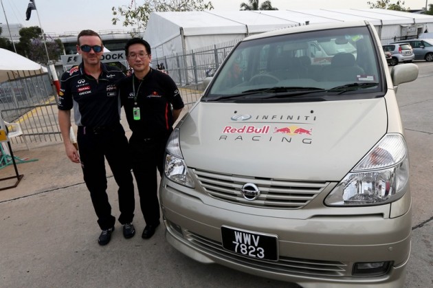 2013 F1 Malaysia Red Bull Racing Support Vehicles