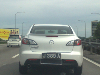 Mazda 3 Spyshot