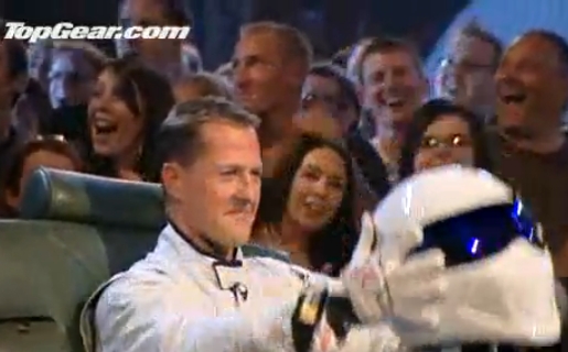 The STIG is Michael Schumacher