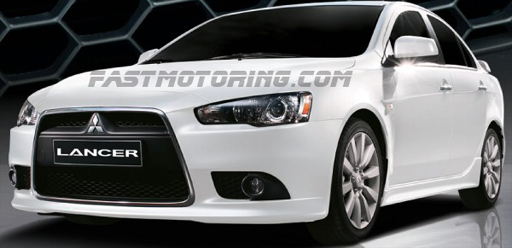 Mitsubishi Lancer Faceifted Malaysia