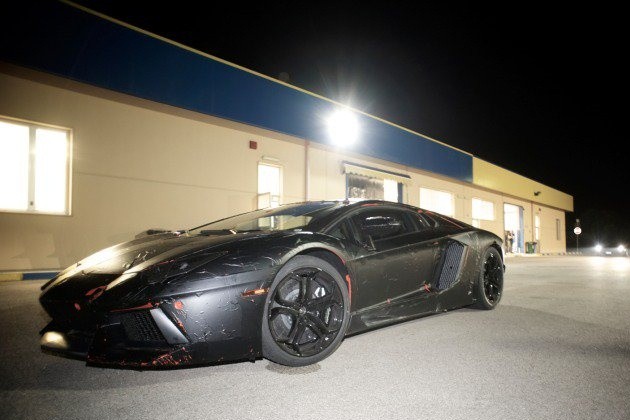 lambo aventador spy Lamborghini LP700 4 received strong orders during private tour in Asia