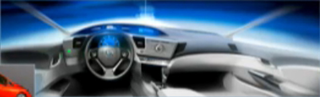 civic interior Honda Civic Sedan and Si Coupe 2012 for America