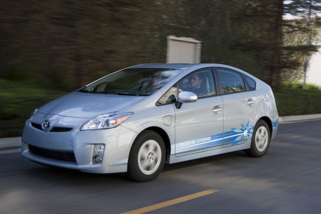 Toyota Prius Plug In Test Vehicle 1 630x420 Online Pre Order for 2012 Toyota Prius Plug in hybrid (Prius PHV) in U.S.A.