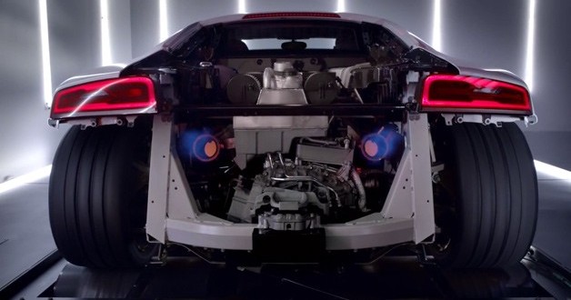2014 Audi R8 V10 Engine Exhaust