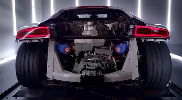 2014 Audi R8 V10 Engine Exhaust