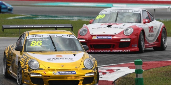 Porsche Carrera Cup Asia, Sepang, Malaysia, 22-24 March 2013.