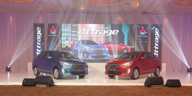 Mitsubishi Attrage officially launched in Malaysia
