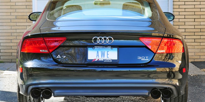 AWE TUNING AUDI A7 TOURING EDITION EXHAUST AND DOWNPIPE SYSTEMS