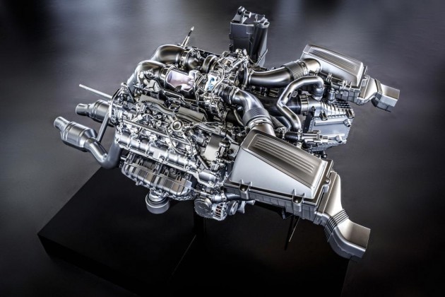 The new AMG 4.0-litre V8 biturbo engine: Powerful, innovative and efficient