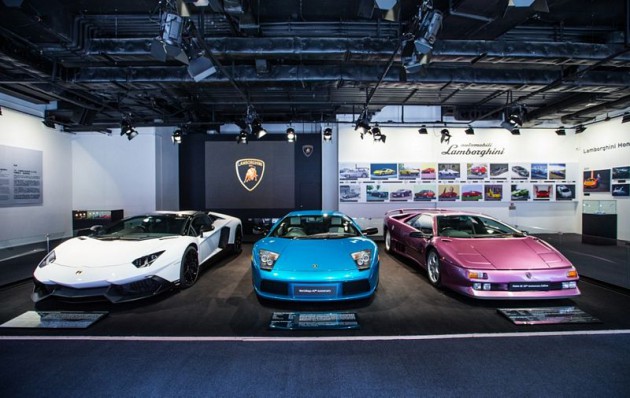 Lamborghini Anniversary Special Editions start displaying from July in Lamborghini Hong Kong Pop-Up Museum