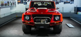 Lamborghini LM002 start displaying now in Lamborghini Hong Kong Pop-Up Museum