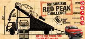 Introducing the Mitsubishi Red Peak Challenge!