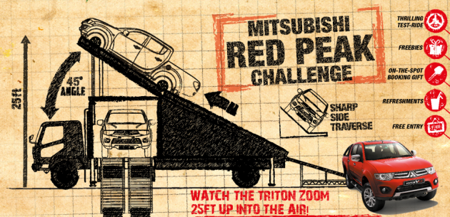 Introducing the Mitsubishi Red Peak Challenge! 
