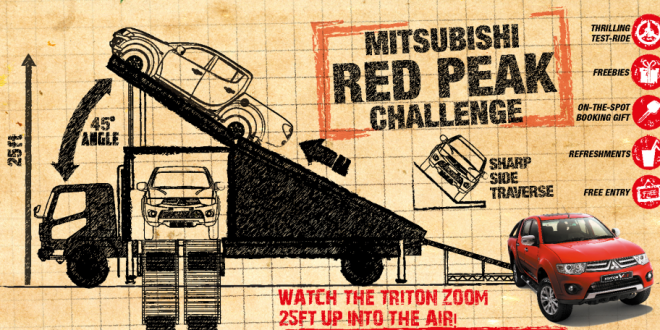 Introducing the Mitsubishi Red Peak Challenge!