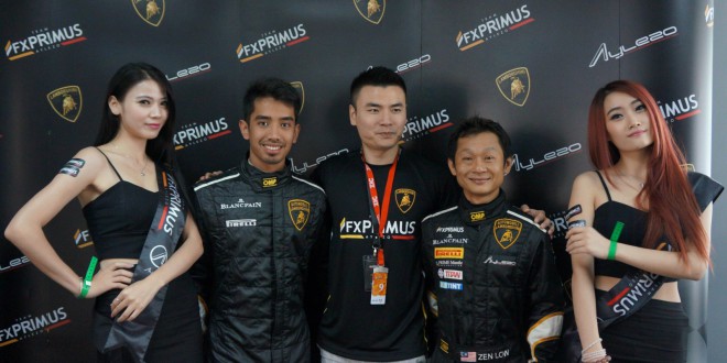 Team FXPrimus Aylezo for Lamborghini Blancpain Super Trofeo Asia