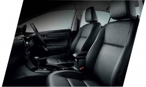 Black Interior with Combination Leather Seats