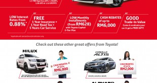 UMW TOYOTA MOTOR - May Sale Promo