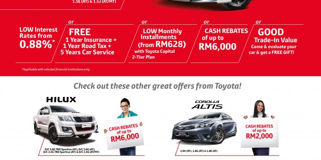 UMW TOYOTA MOTOR - May Sale Promo