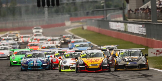 Start - Porsche Carrera Cup Asia at Korea International Circuit - South Korea  - Porsche Carrera Cup Asia at Korea International Circuit - South Korea