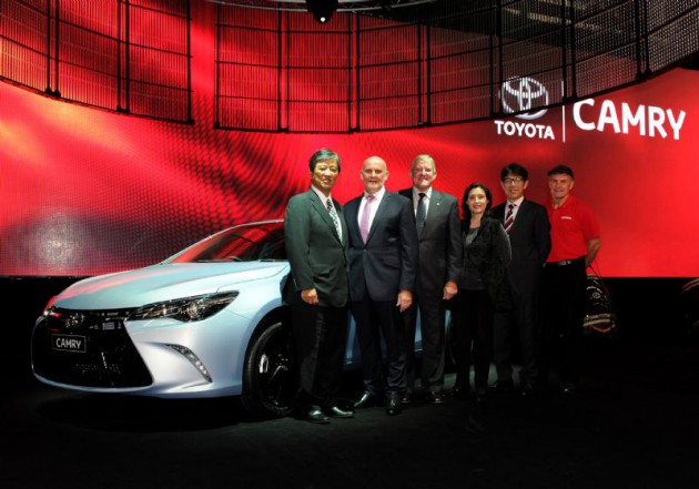 TOYOTA AUSTRALIA UNVEILS THE NEW-LOOK CAMRY