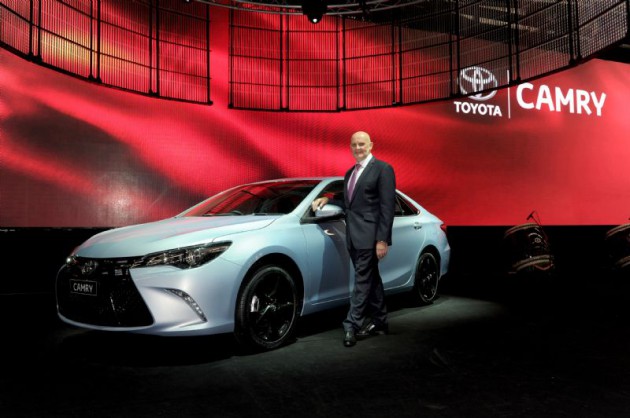 TOYOTA AUSTRALIA UNVEILS THE NEW-LOOK CAMRY