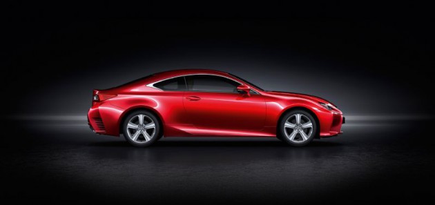 LEXUS RC COUPE LINE GAINS TURBO VARIANT