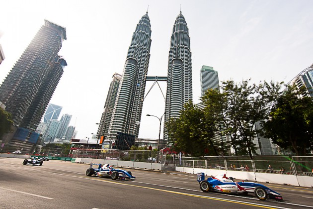 2015 Formula Master China Series Round 4. Kuala Lumpur Street Circuit.  7th - 9th August 2015.  Photo: Drew Gibson