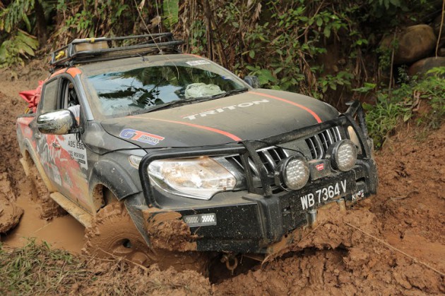 The Triton VGT MT manage conquer and out from the Borneo Safari challenge